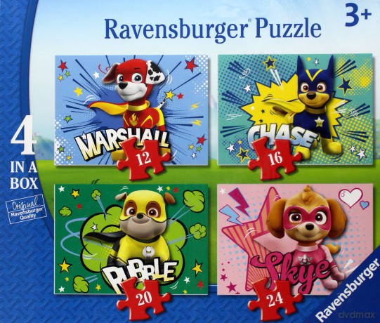 RAVENSBURGER Psi Patrol 4w1 [GRA]