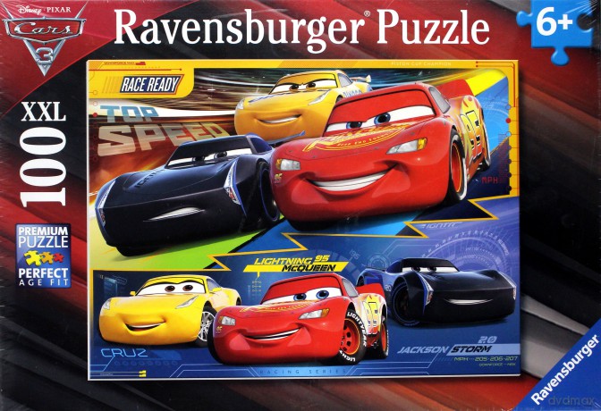 RAVENSBURGER Cars 3 Zawrotna Prędkość 100 el. [PUZZLE]