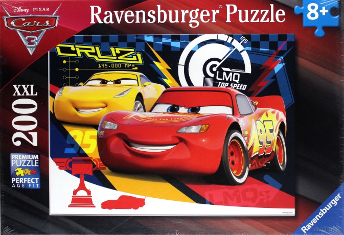 RAVENSBURGER Cars 3 200 el. [PUZZLE]