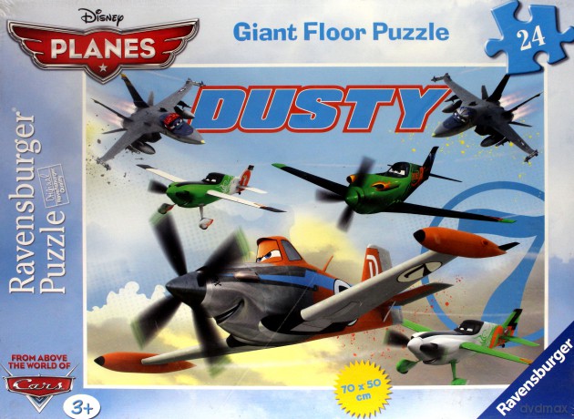 RAVENSBURGER Nieustraszony Dusty Samoloty 24 el. [PUZZLE]