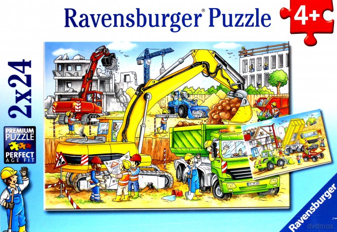 RAVENSBURGER Praca Na Budowie 2x24el [GRA]
