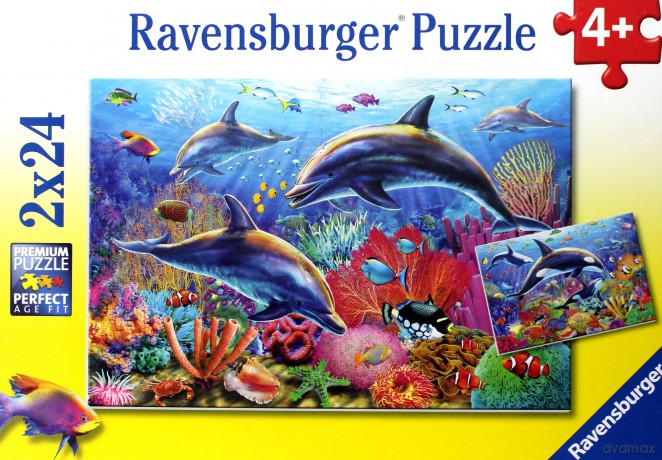 RAVENSBURGER Podwodne Piękno 2x24 el. [PUZZLE]