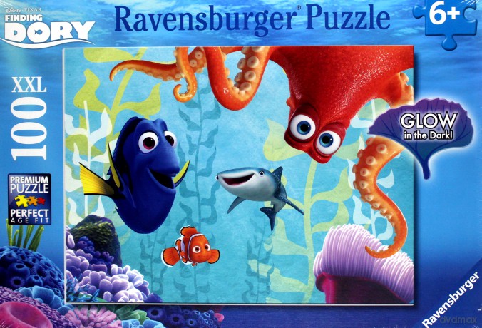 RAVENSBURGER Gdzie Jest Dory - 100 el. [PUZZLE]