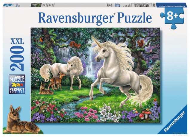 RAVENSBURGER Jednorożce 200 el. XXL [PUZZLE]