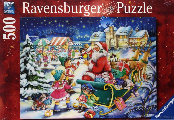 RAVENSBURGER Magia Świąt 500 el. [PUZZLE]