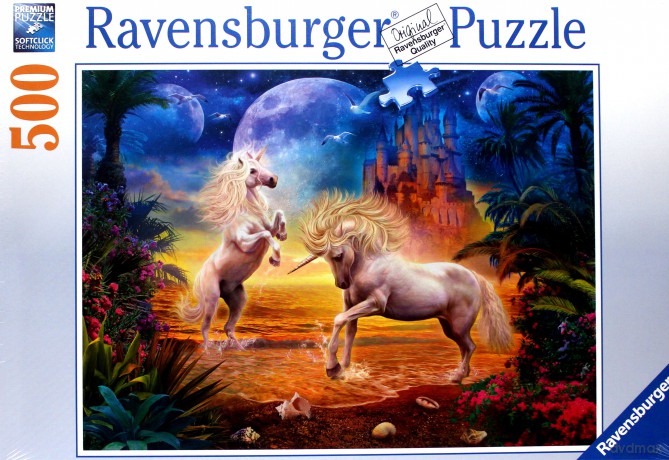 RAVENSBURGER Fantastyczne Jednorożce 500 el. [PUZZLE]