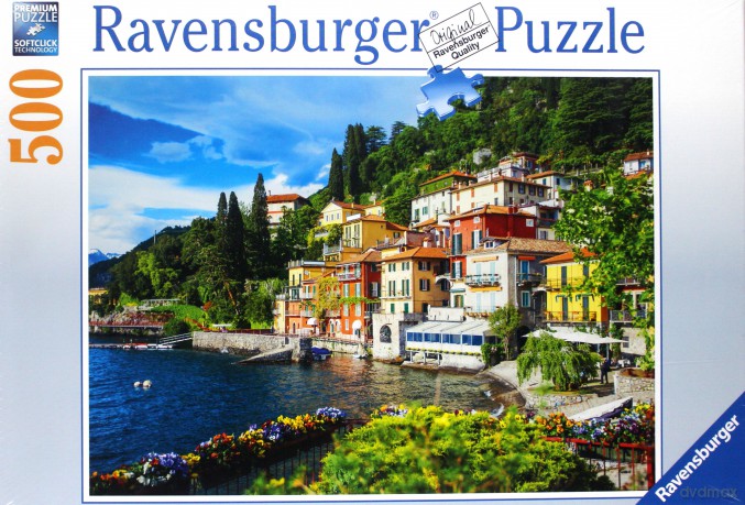RAVENSBURGER Włoskie Jezioro 500 el. [PUZZLE]