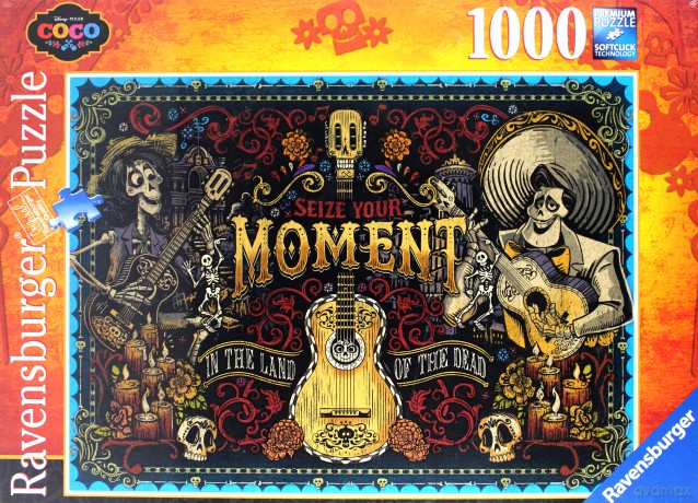 RAVENSBURGER Disney Coco Chytaj Chwilę 1000 el. [PUZZLE]