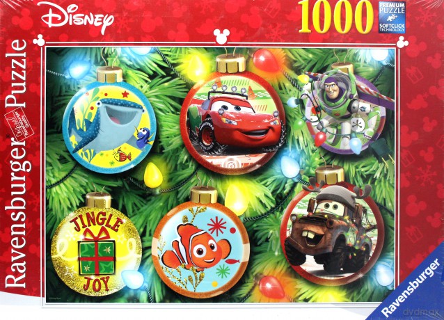 RAVENSBURGER Choinka Disney Pixar 1000 el. [PUZZLE]