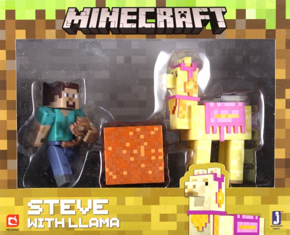 Minecraft Zestaw Steve z Lamą [FIGURKA]