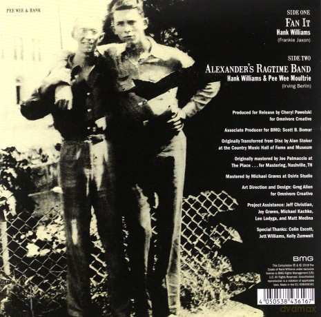Hank Williams: The First Recordings, 1938 (RSD) [Winyl]