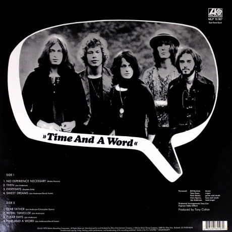 Yes: Time And A Word (Black Friday 2018) (RSD) [Winyl]
