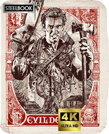 Evil Dead 2 (Martwe zło II) (steelbook) [Blu-Ray 4K]+[2xBlu-Ray]