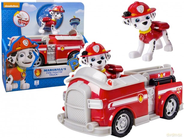 Psi Patrol. Pojazd z figurką Rescue Marshall