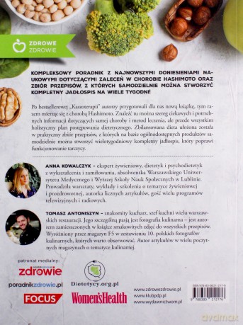 S.O.S. dla tarczycy. Dieta w Hashimoto - Anna Kowalczyk, Tomasz Antoniszyn [KSIĄŻKA]