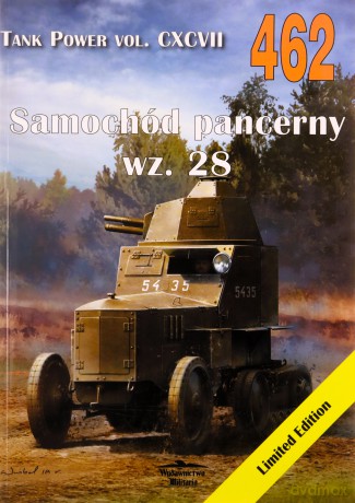 Samochód pancerny wz. 28 Tank Power vol. CXCVII 462 - Janusz Ledwoch [KSIĄŻKA]