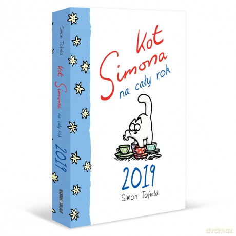 Kalendarz książkowy 2019, Kot Simona [KALENDARZ]