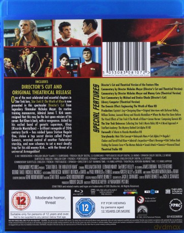 Star Trek II: The Wrath of Khan (Star Trek II: Gniew Khana) [Blu-Ray]