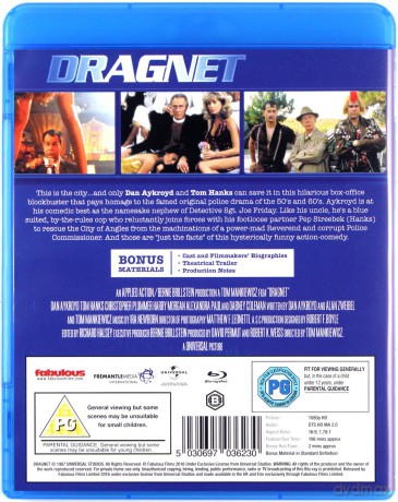 Dragnet (Dziennik sierżanta Fridaya) [Blu-Ray]