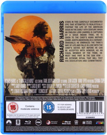 A Man Called Horse (Człowiek zwany koniem) [Blu-Ray]