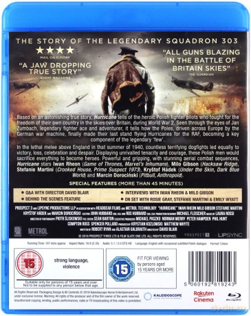 Hurricane (303: Bitwa o Anglię) [Blu-Ray]