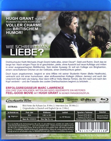 The Rewrite (Scenariusz na milość) [Blu-Ray]