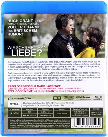 The Rewrite (Scenariusz na milość) [Blu-Ray]