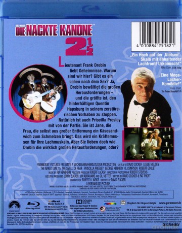 The Naked Gun 2 1/2: The Smell of Fear (Naga broń 2 1/2: Kto obroni prezydenta?) [Blu-Ray]