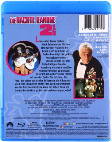 The Naked Gun 2 1/2: The Smell of Fear (Naga broń 2 1/2: Kto obroni prezydenta?) [Blu-Ray]