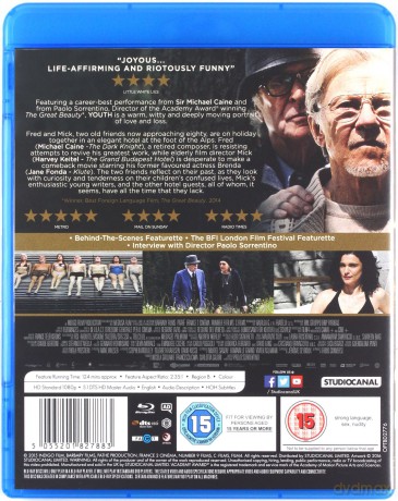 Youth (Młodość) [Blu-Ray]