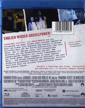 Paranormal Activity: The Marked Ones (Paranormal Activity: Naznaczeni) [Blu-Ray]