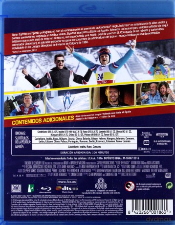 Eddie zwany Orłem [Blu-Ray]