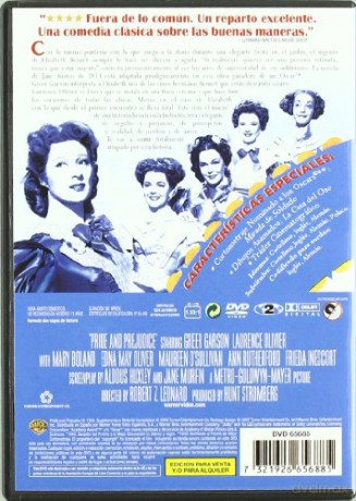 Pride and Prejudice (Duma i uprzedzenie) [DVD]