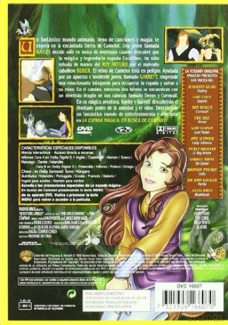 Magiczny miecz - Legenda Camelotu [DVD]