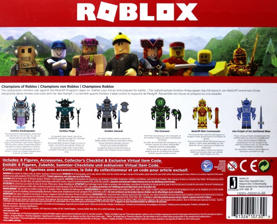 ROBLOX - 6 figurek Mistrzowie Roblox [FIGURKA]