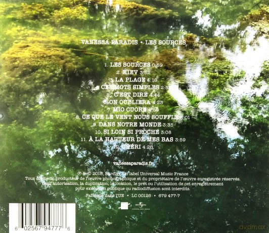 Vanessa Paradis: Les Sources [CD]