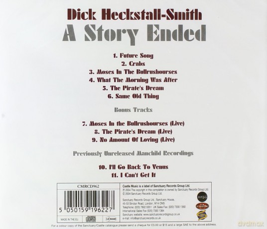 Dick Heckstall Smith: A Story Ended [CD]