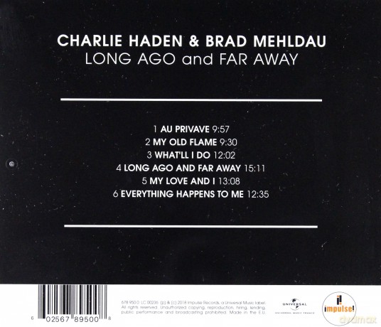 Charlie Haden: Long Ago And Far Away [CD]