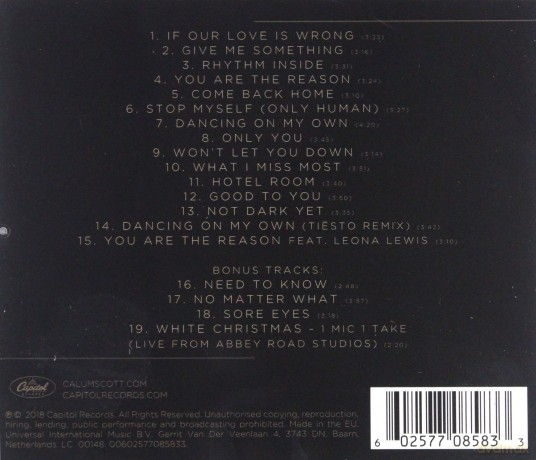 Calum Scott: Only Human (Special Edition) [CD]