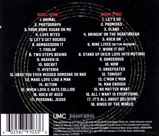 Def Leppard: The Story So Far... The Best Of Def Leppard (Deluxe) [2CD]