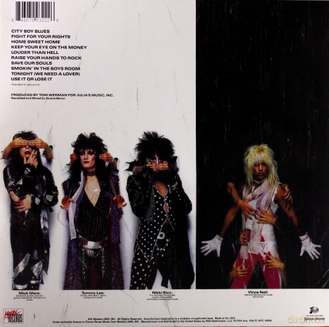 Motley Crue: Theatre Of Pain [Winyl]