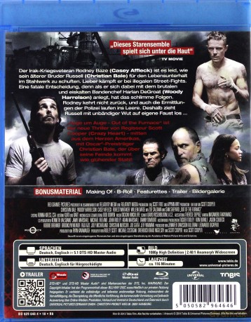 Out of the Furnace (Zrodzony w ogniu) [Blu-Ray]