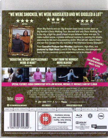 The Greasy Strangler (Oślizgły dusiciel) [Blu-Ray]