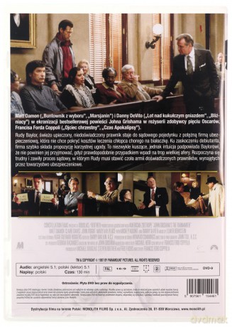 Zaklinacz deszczu [DVD]