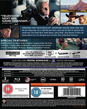Westworld Sezon 1 (metalbox) [3xBlu-Ray 4K]+[3xBlu-Ray]