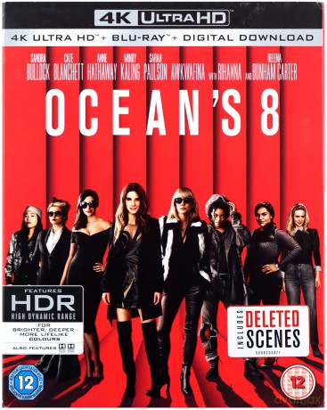 Ocean's 8 [Blu-Ray 4K]+[Blu-Ray]