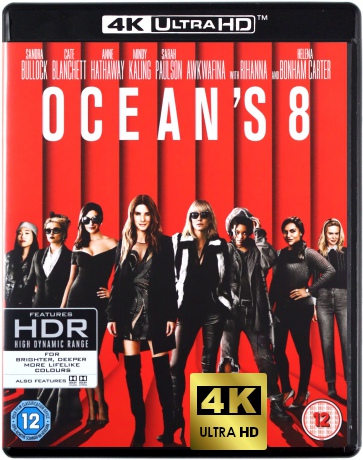 Ocean's 8 [Blu-Ray 4K]+[Blu-Ray]