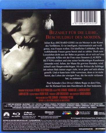 American Gigolo (Amerykański żigolak) [Blu-Ray]