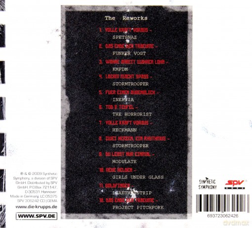 Die Krupps: Volle Kraft Null Acht (digipack) [CD]