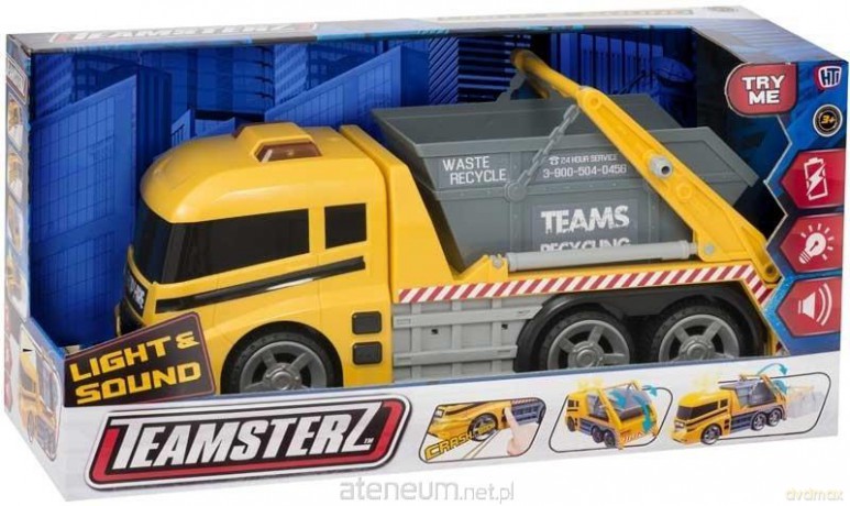 DUMEL Flota miejska - śmieciarka z kontenerem